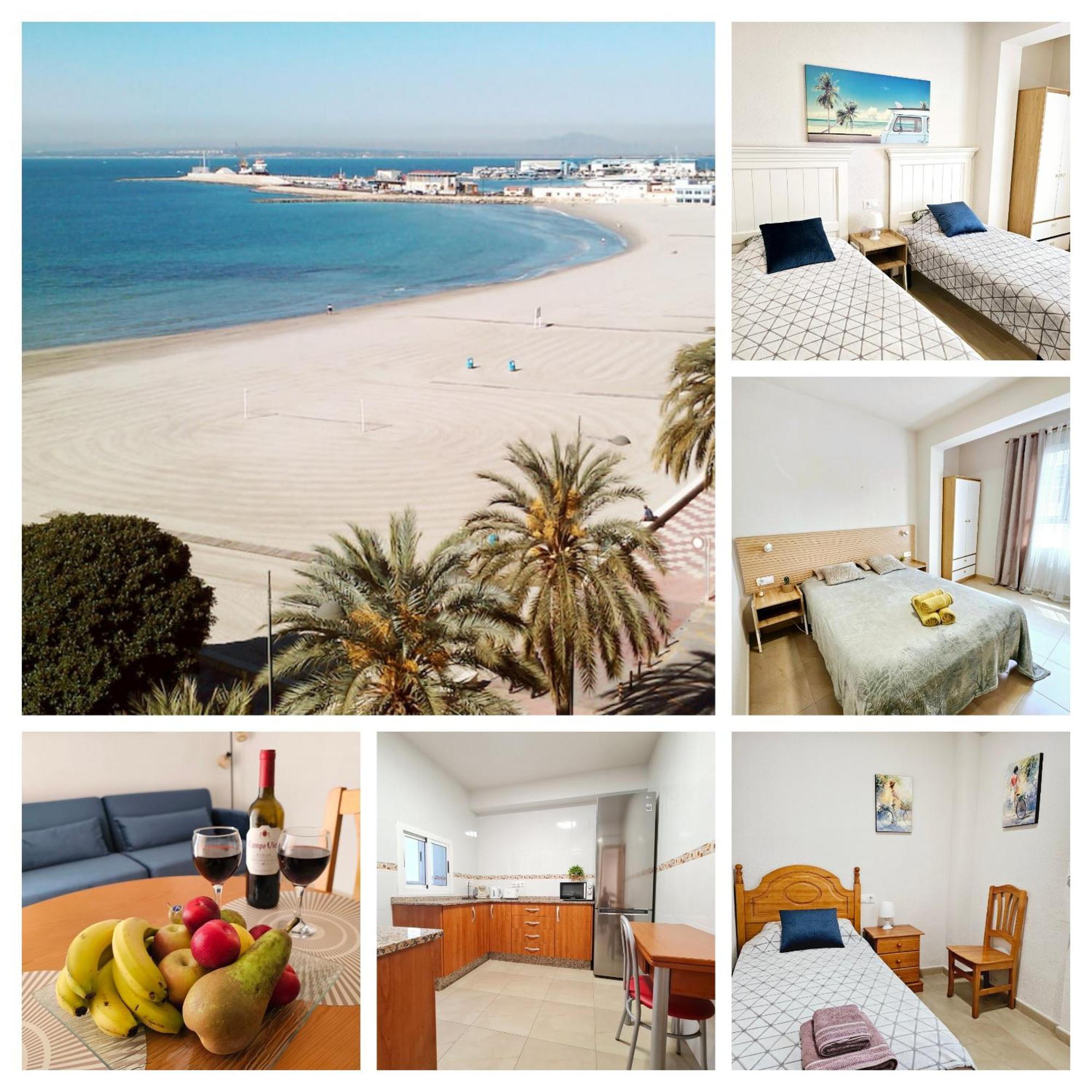 Santa Pola Con Tres Dormitorios Playa Levante Bagian luar foto